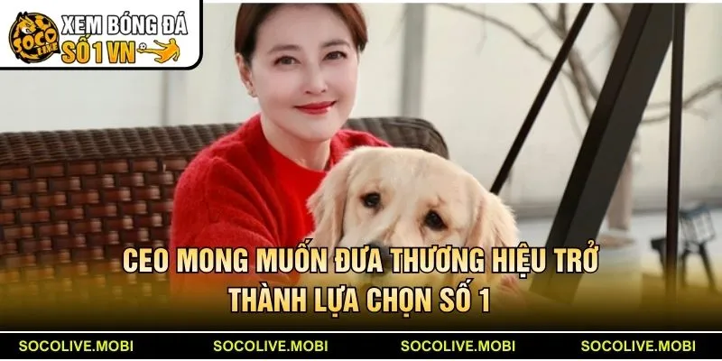 CEO mong muốn đưa thương hiệu trở thành lựa chọn số 1